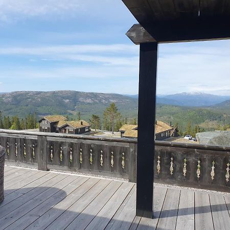 Wonderful Cabin With Amazing Mountain - View Lifjell Exterior photo