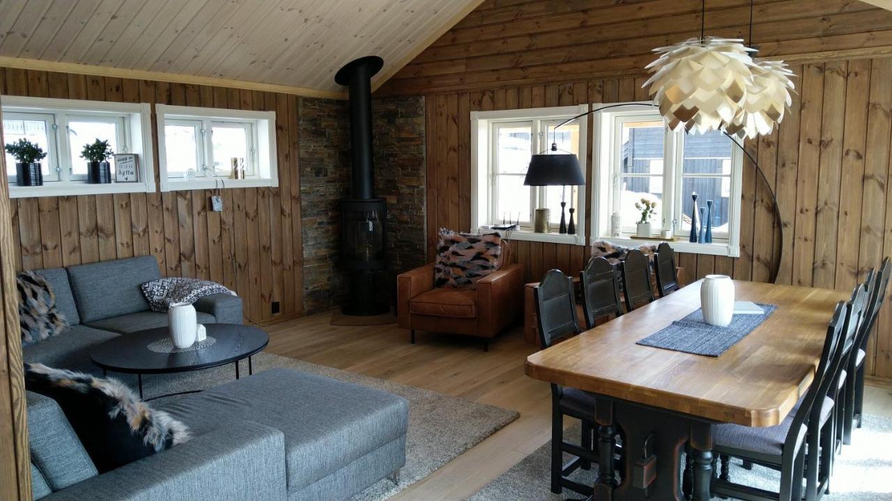 Wonderful Cabin With Amazing Mountain - View Lifjell Exterior photo