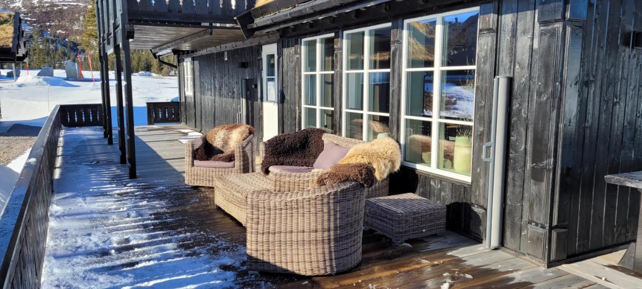 Wonderful Cabin With Amazing Mountain - View Lifjell Exterior photo