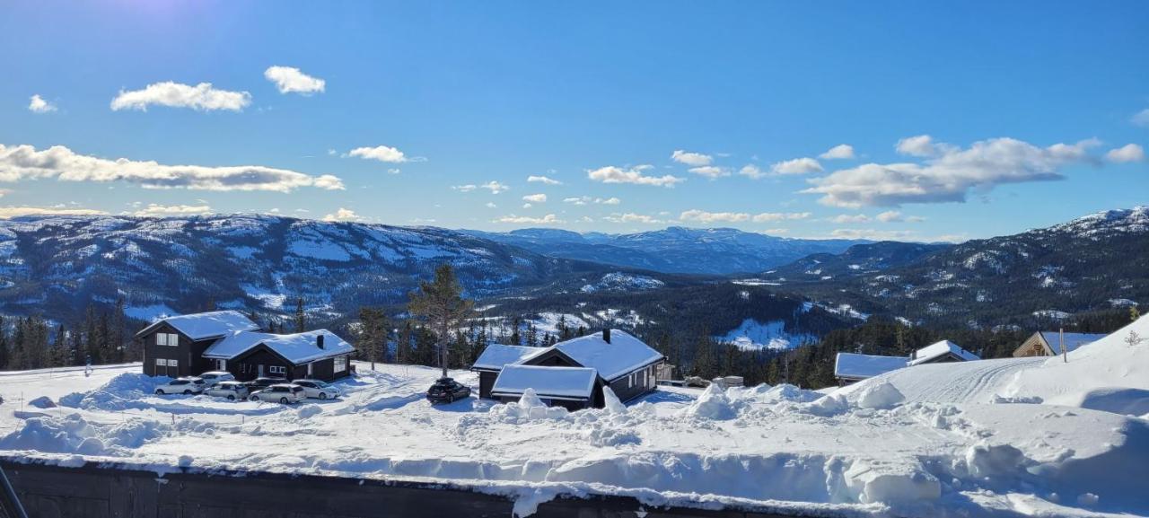 Wonderful Cabin With Amazing Mountain - View Lifjell Exterior photo
