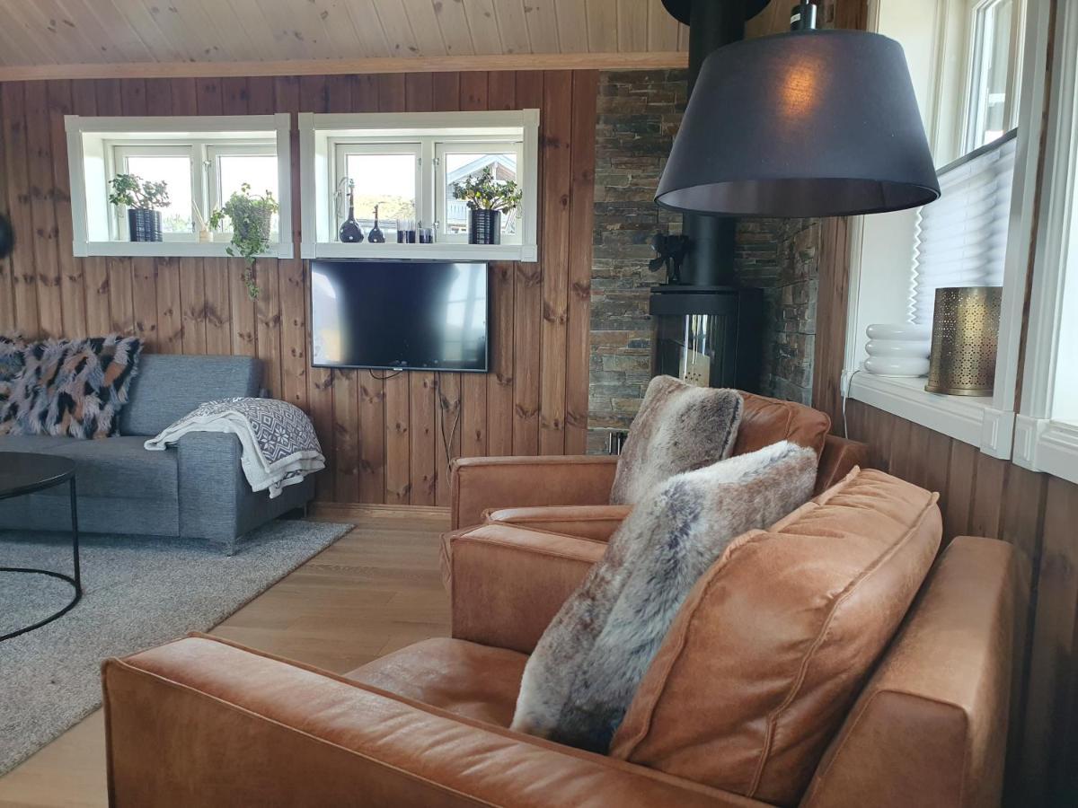 Wonderful Cabin With Amazing Mountain - View Lifjell Exterior photo