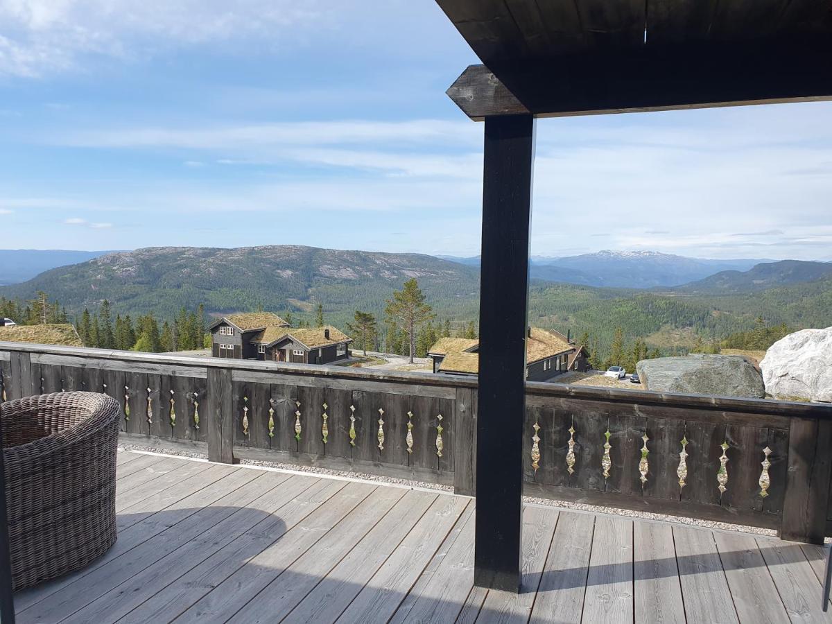 Wonderful Cabin With Amazing Mountain - View Lifjell Exterior photo