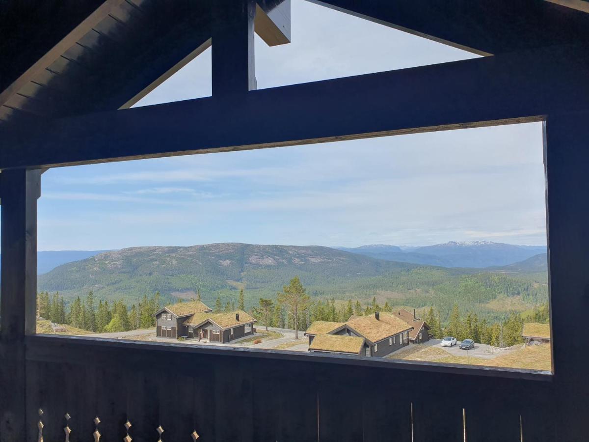 Wonderful Cabin With Amazing Mountain - View Lifjell Exterior photo